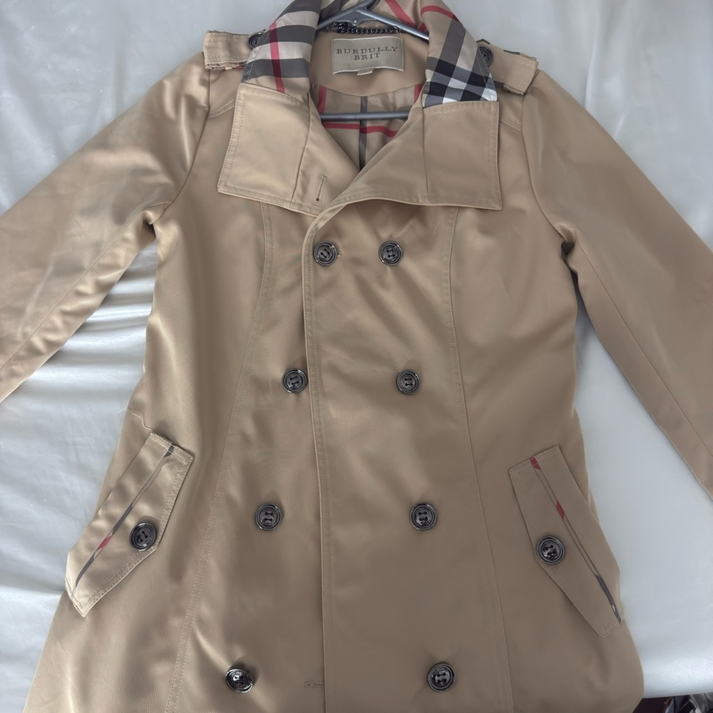 Burdully Brit Trench Coat